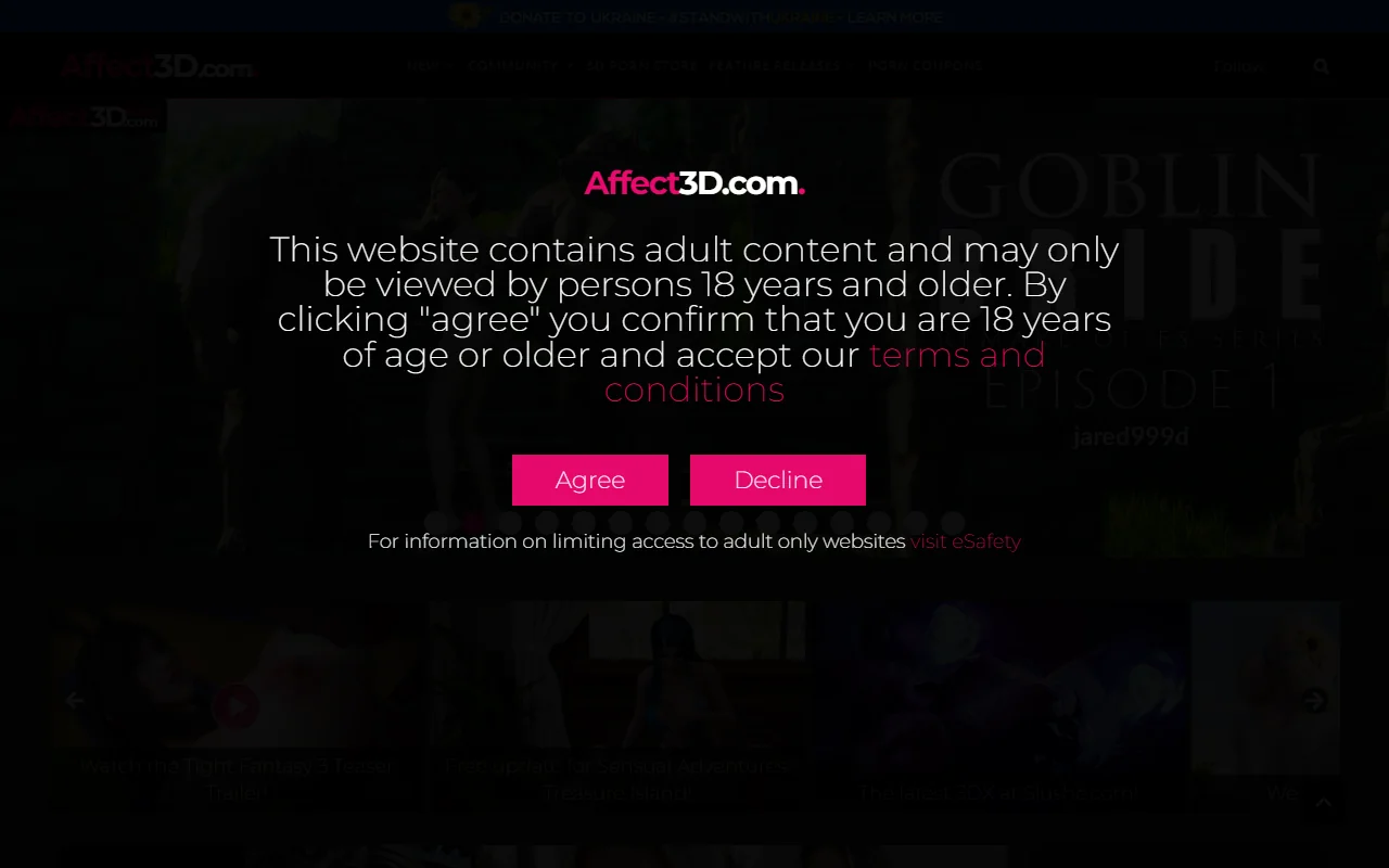 Screenshot: Affect3D Screenshot of Affect3D