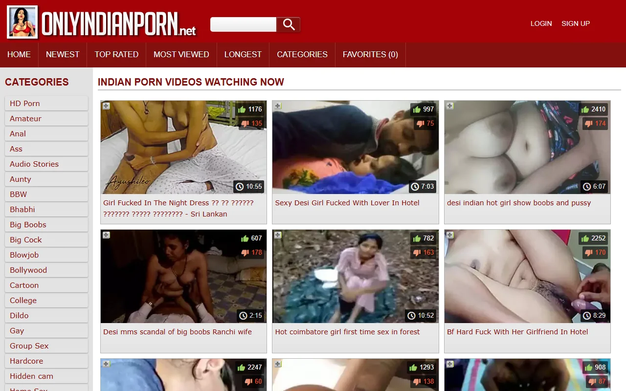Screenshot of Onlyindianporn